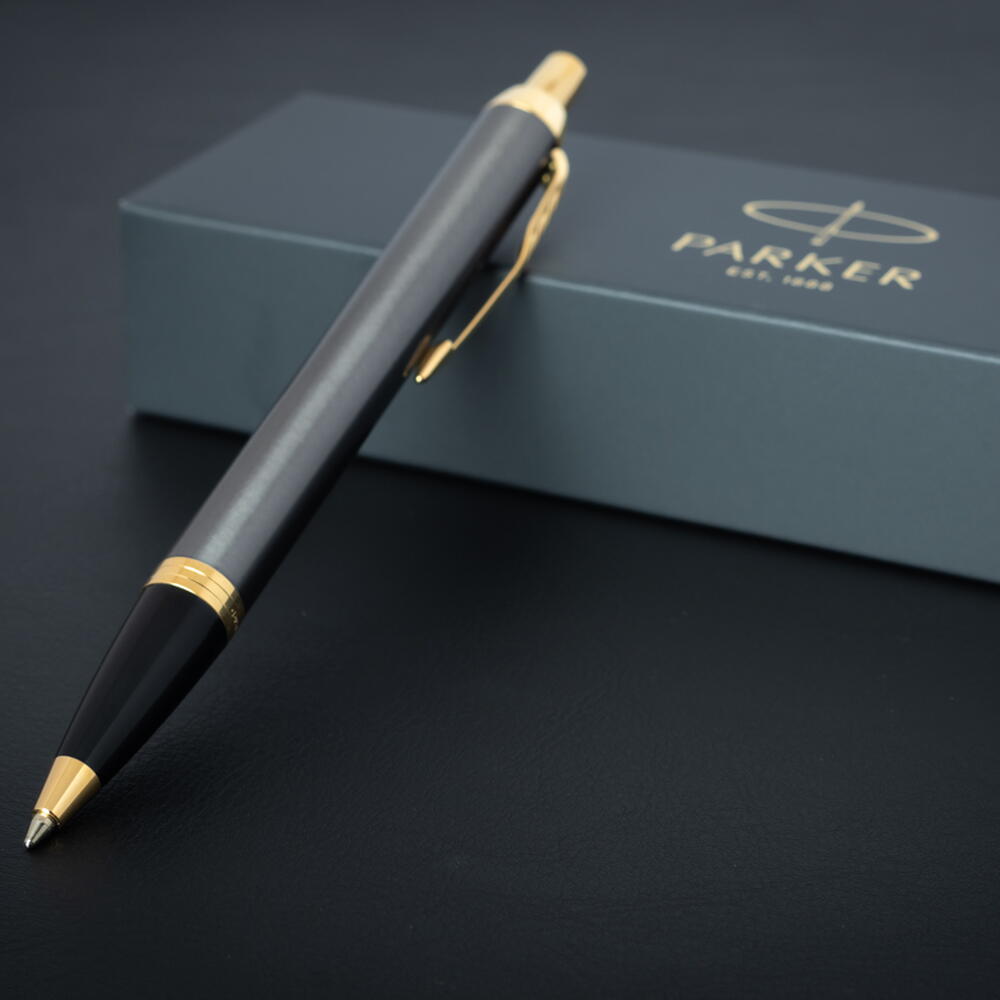 Ручка шариковая Parker IM Premium Grey Core GT