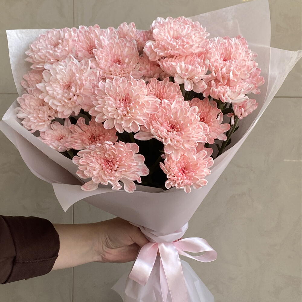 Нежные хризантемы 🌸