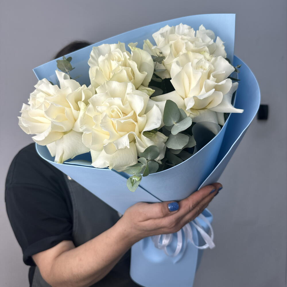 Букет Белых роз