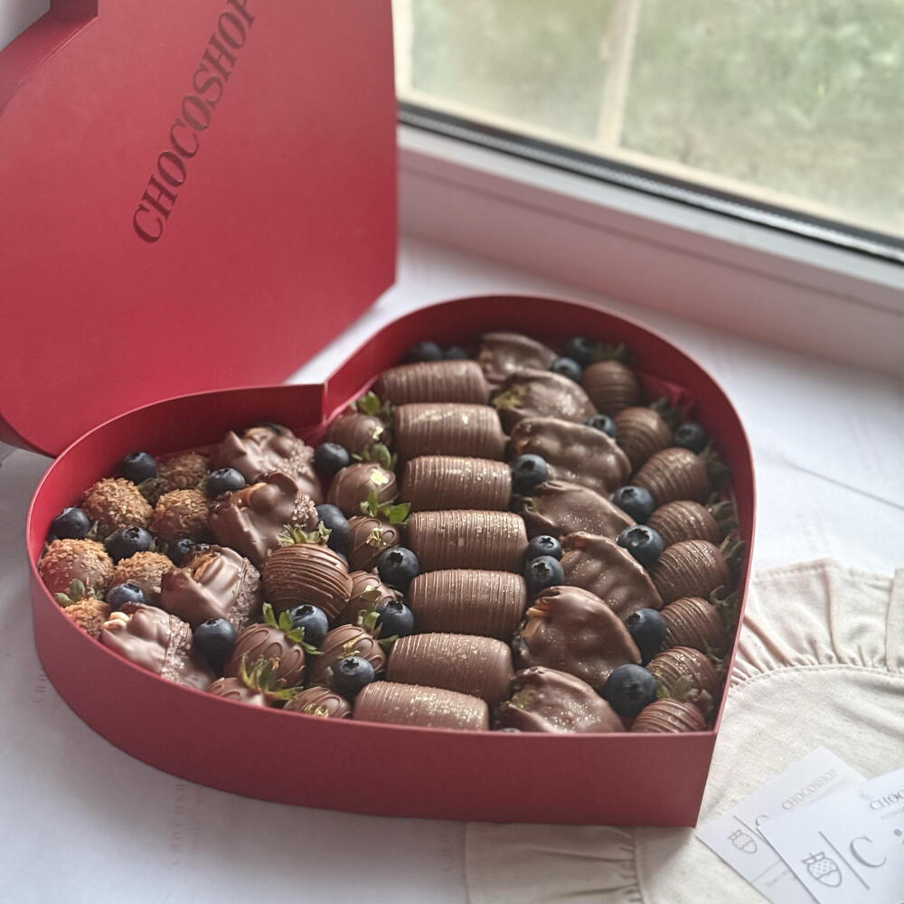 Сердце микс в размере L
