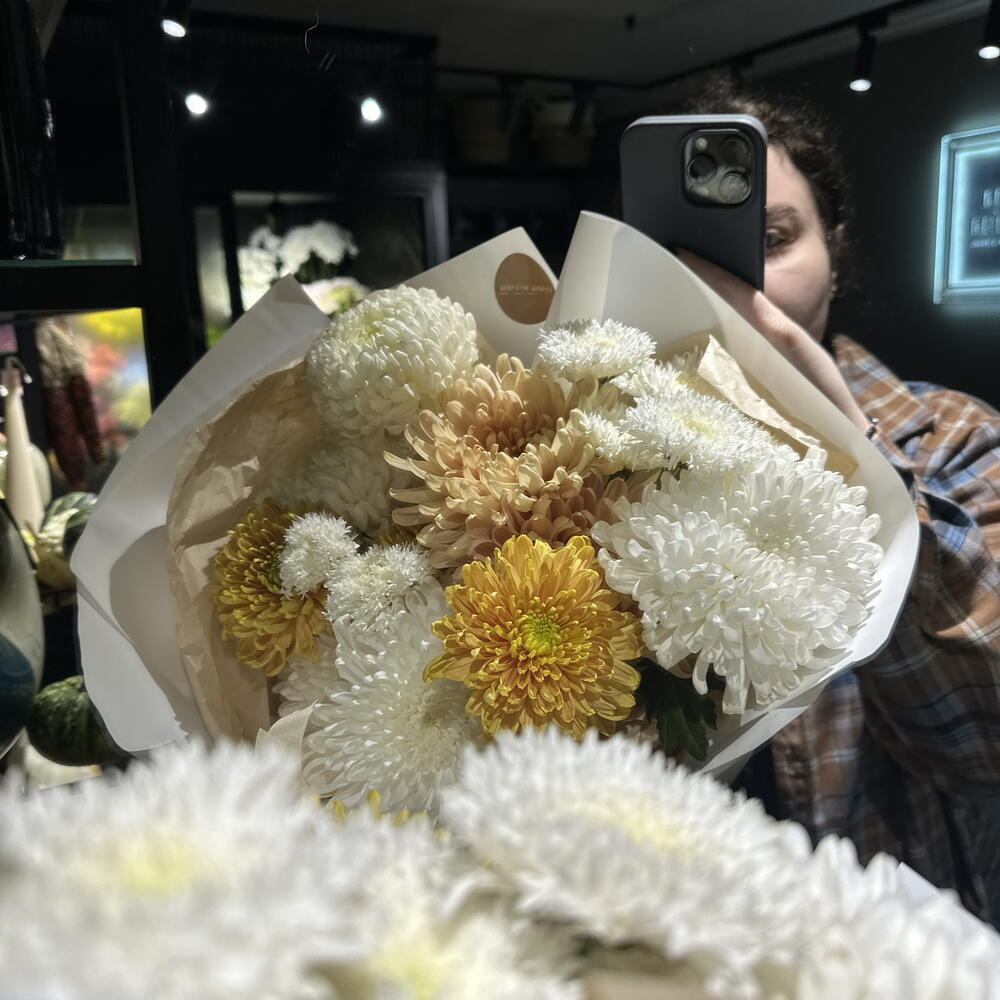 Микс хризантемы