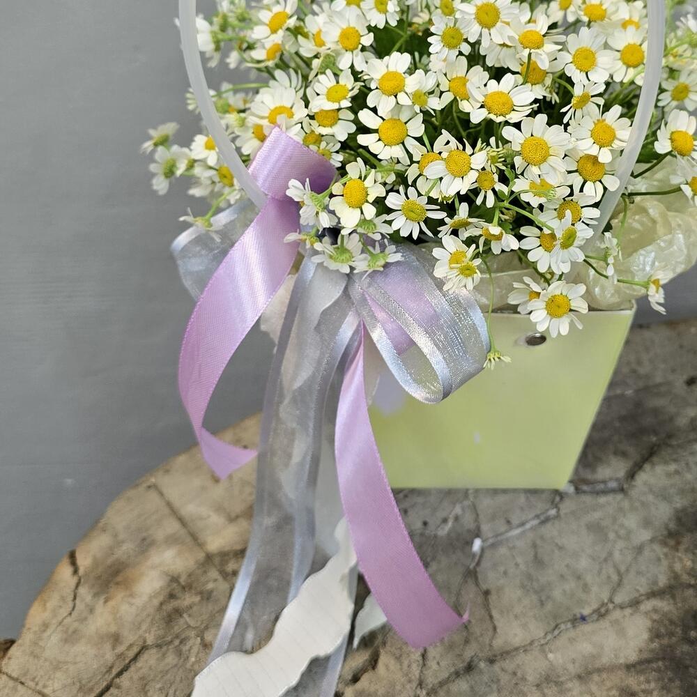 Ромашки в сумочке