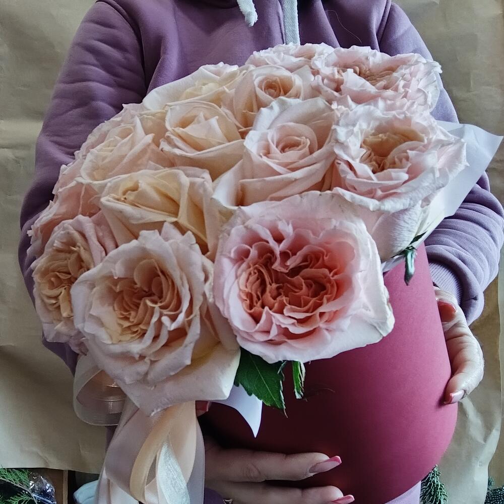 Цветы в коробке
