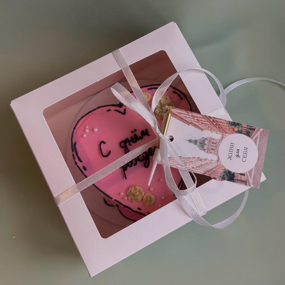 Cartoon bento cake heart