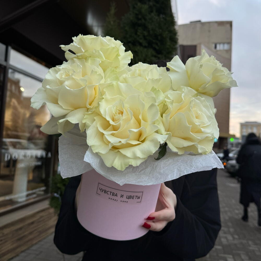 Цветы в коробке