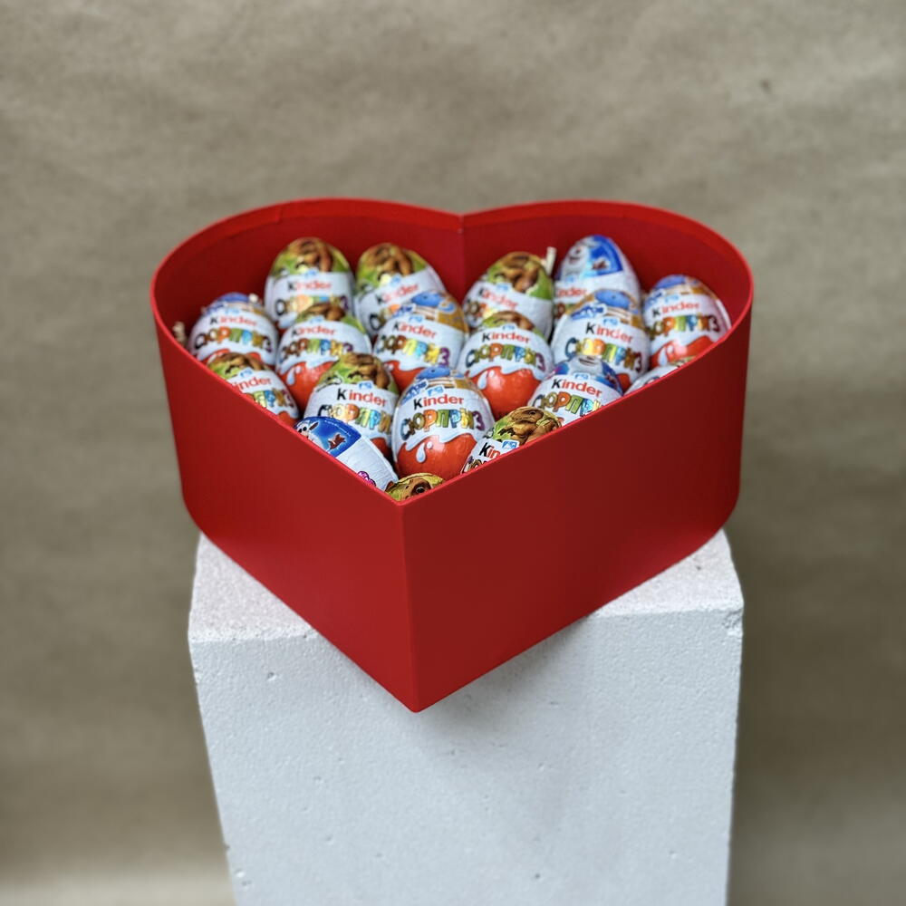 Сердце сладкий подарок