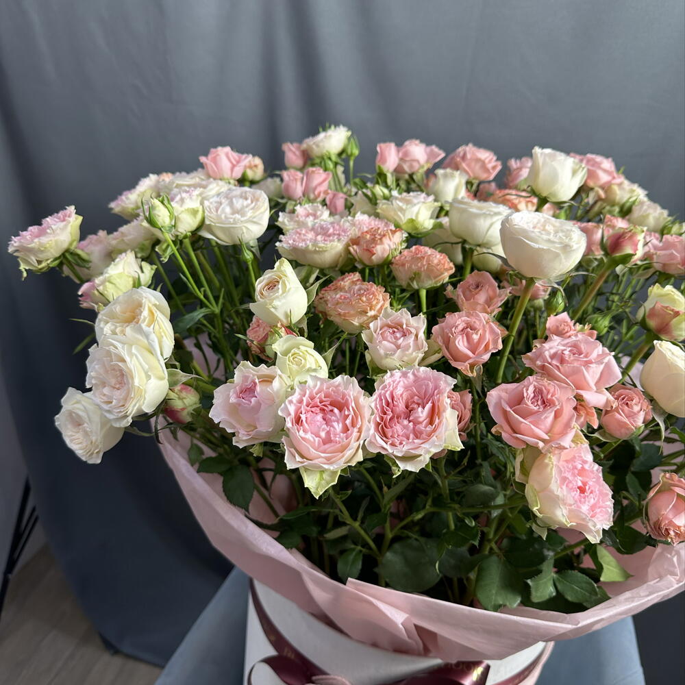 Arrangement « cotton candy»