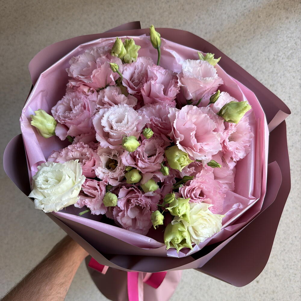 Нежный букет из эустомы ♥️