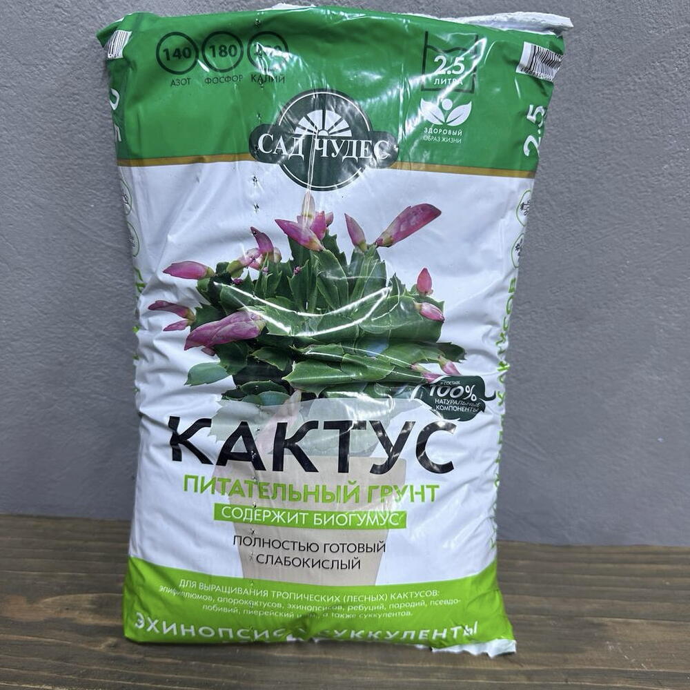 Грунт для суккулентов/кактусов