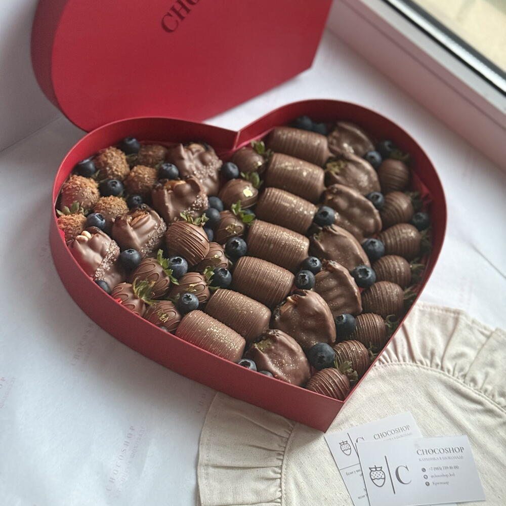 Сердце микс в размере L