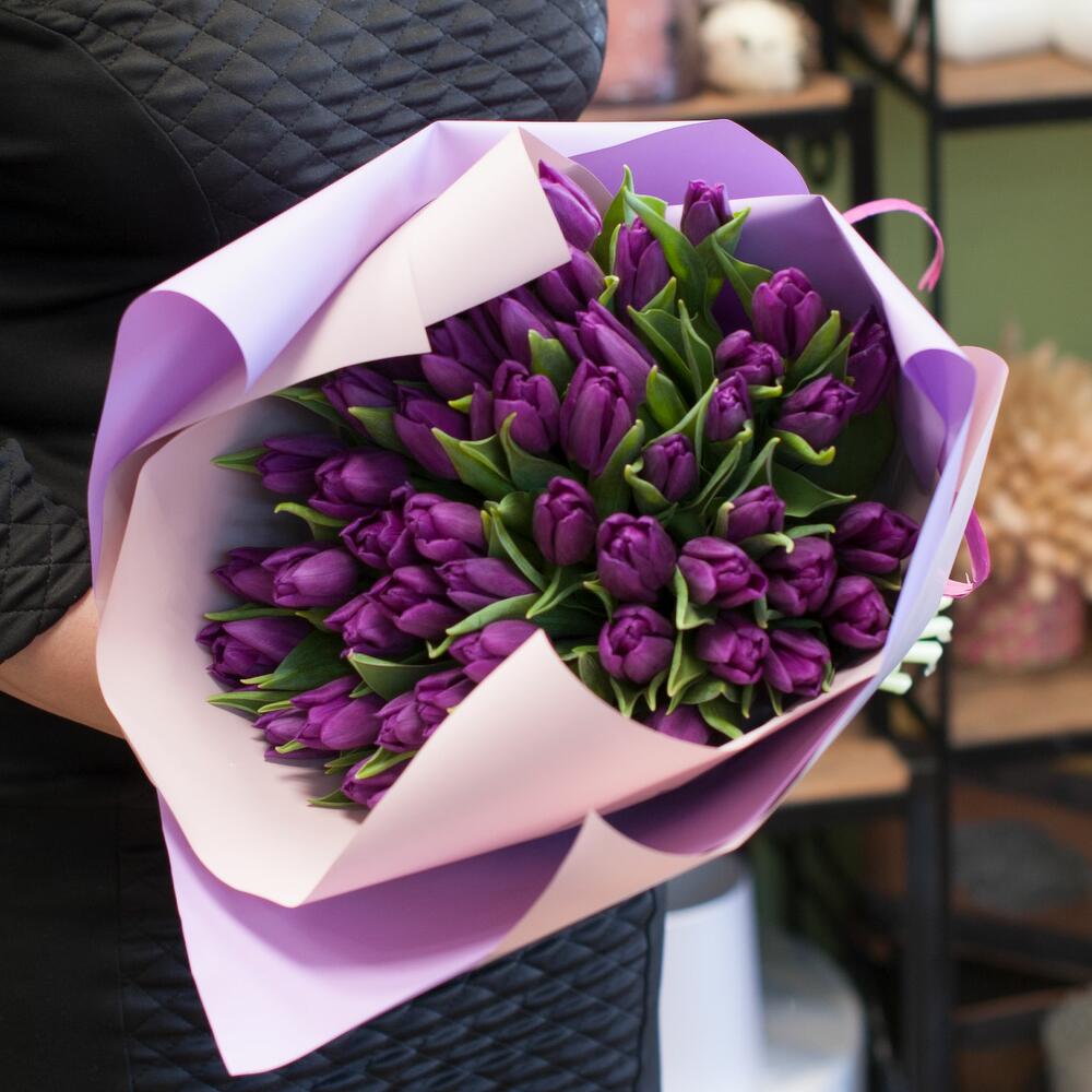 Ramo de tulipanes Milka