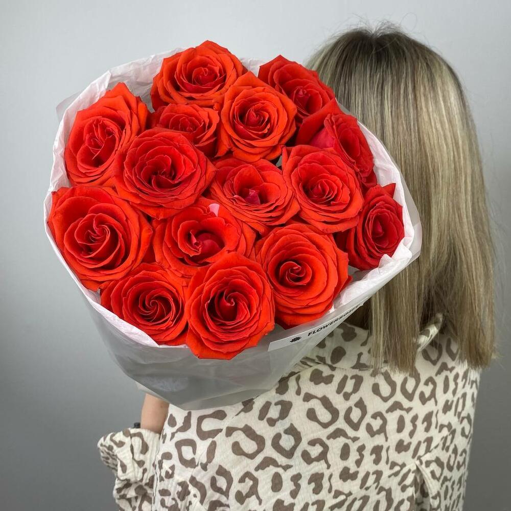 🌹 Букет от Flowersgift из 15 красных роз ▪️ 3