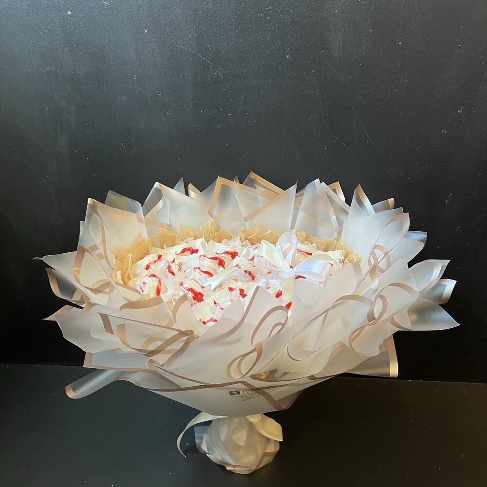 Букет из Raffaello «сердце»