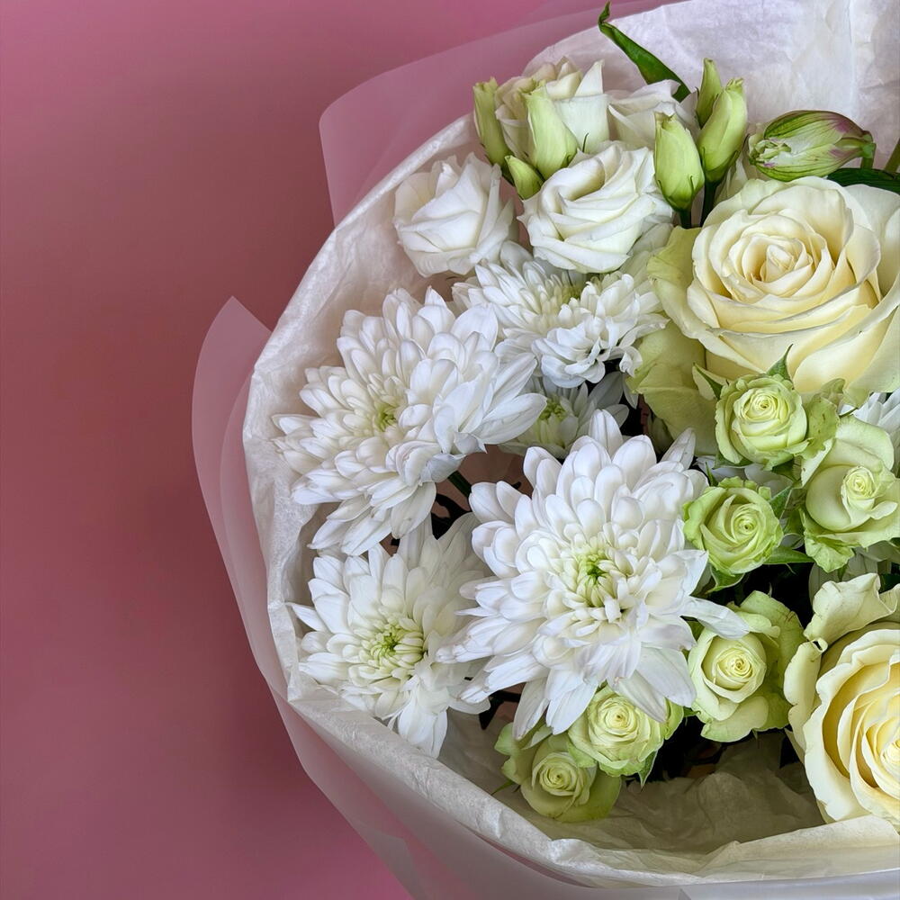 Mixed bouquet "Princess Swan"