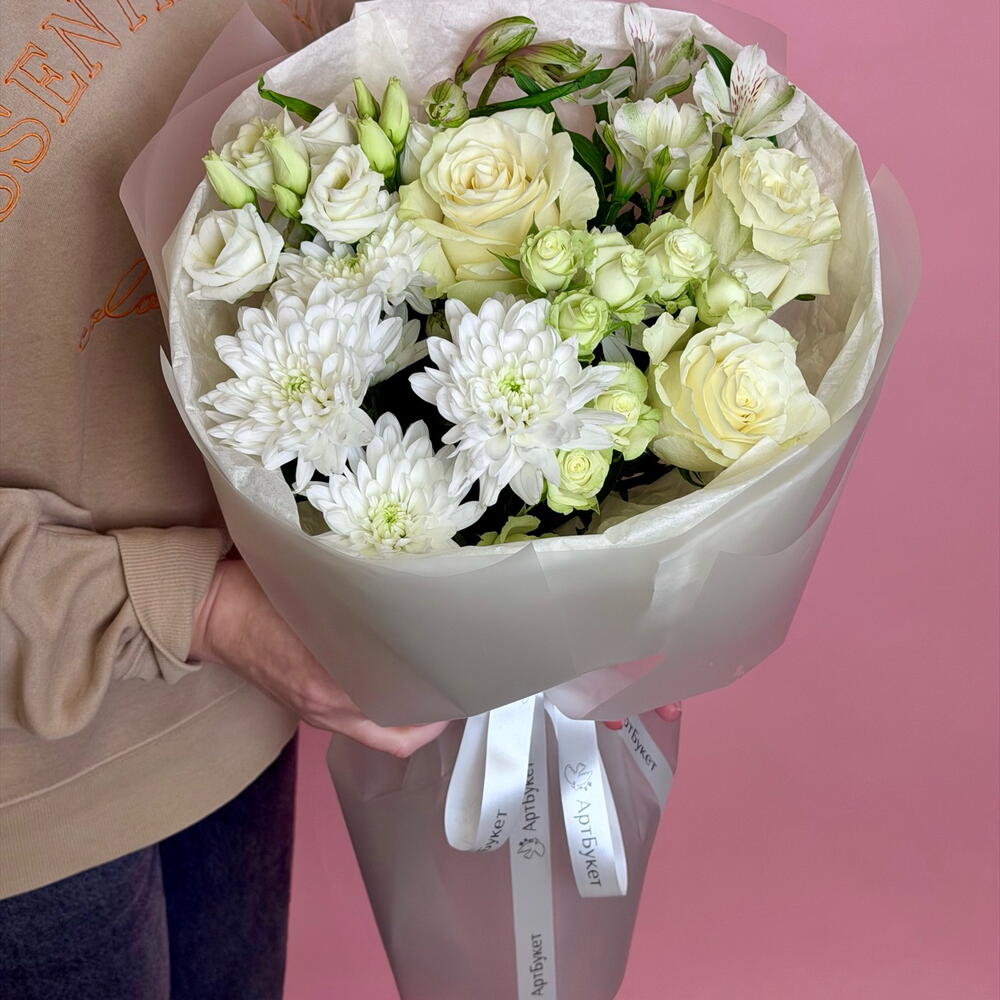 Mixed bouquet "Princess Swan"