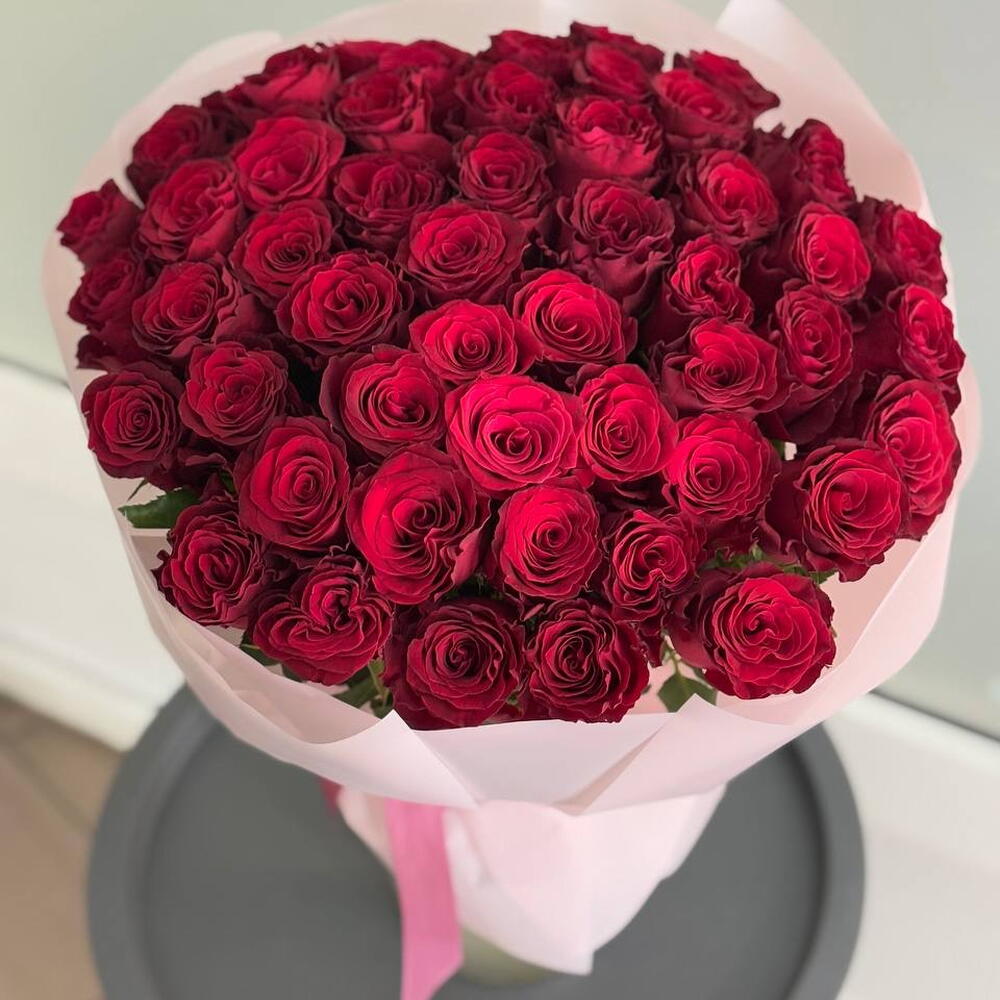 Букет из 51 розы 🌹