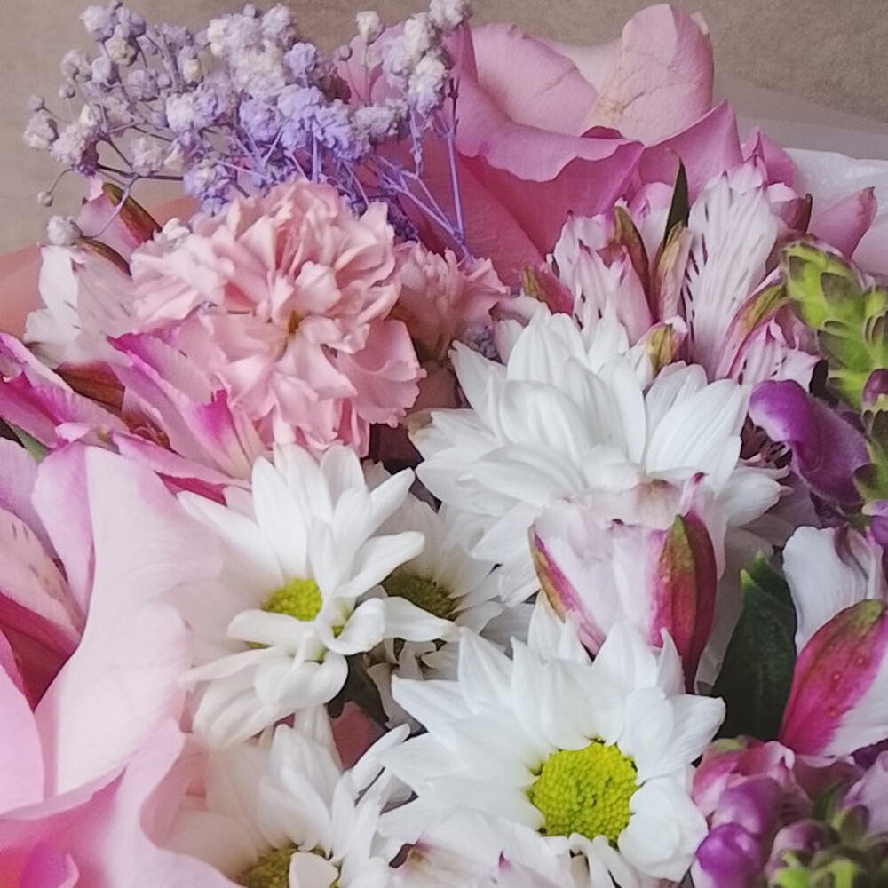 Розовый букет🩷🌸
