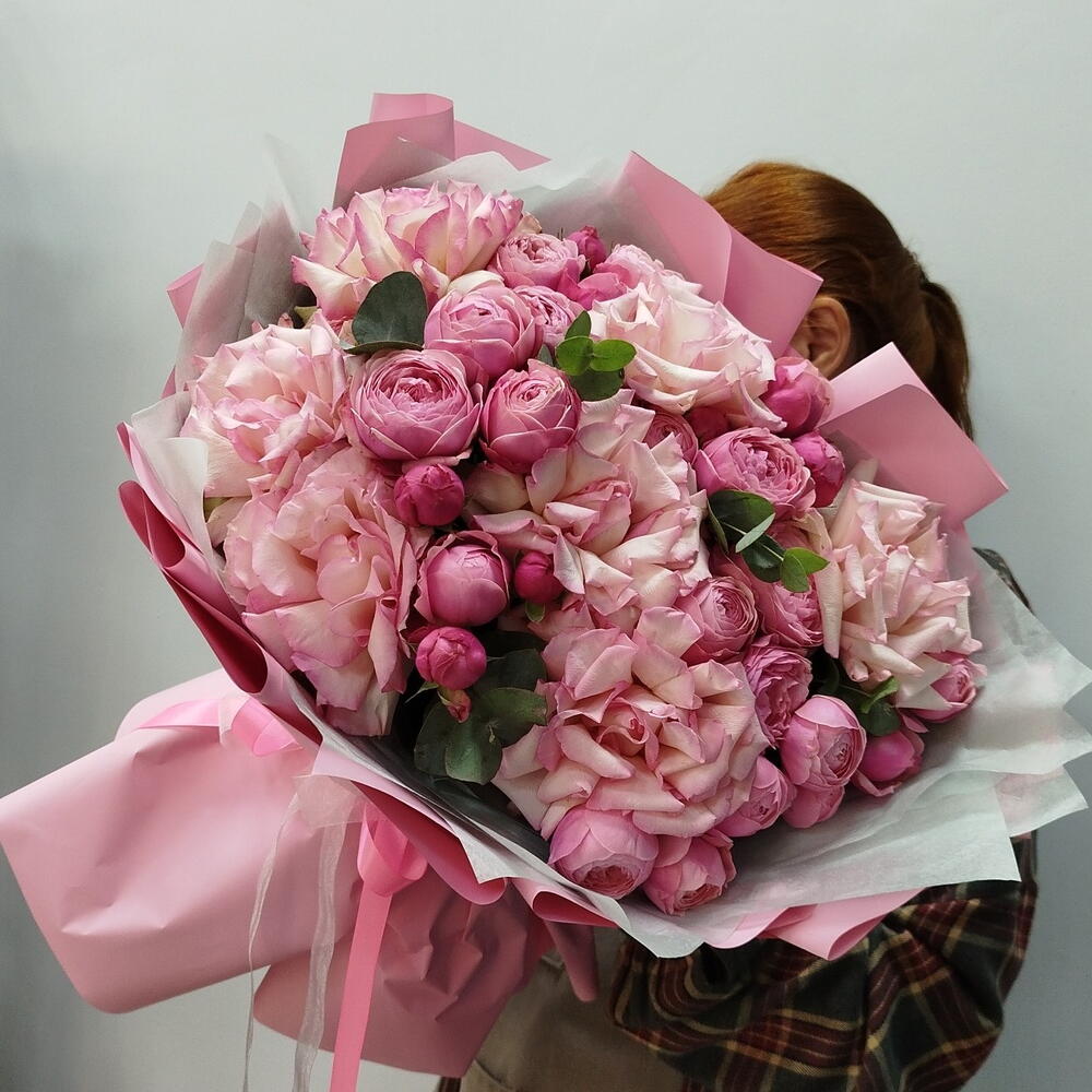 Розовый букетик🌸