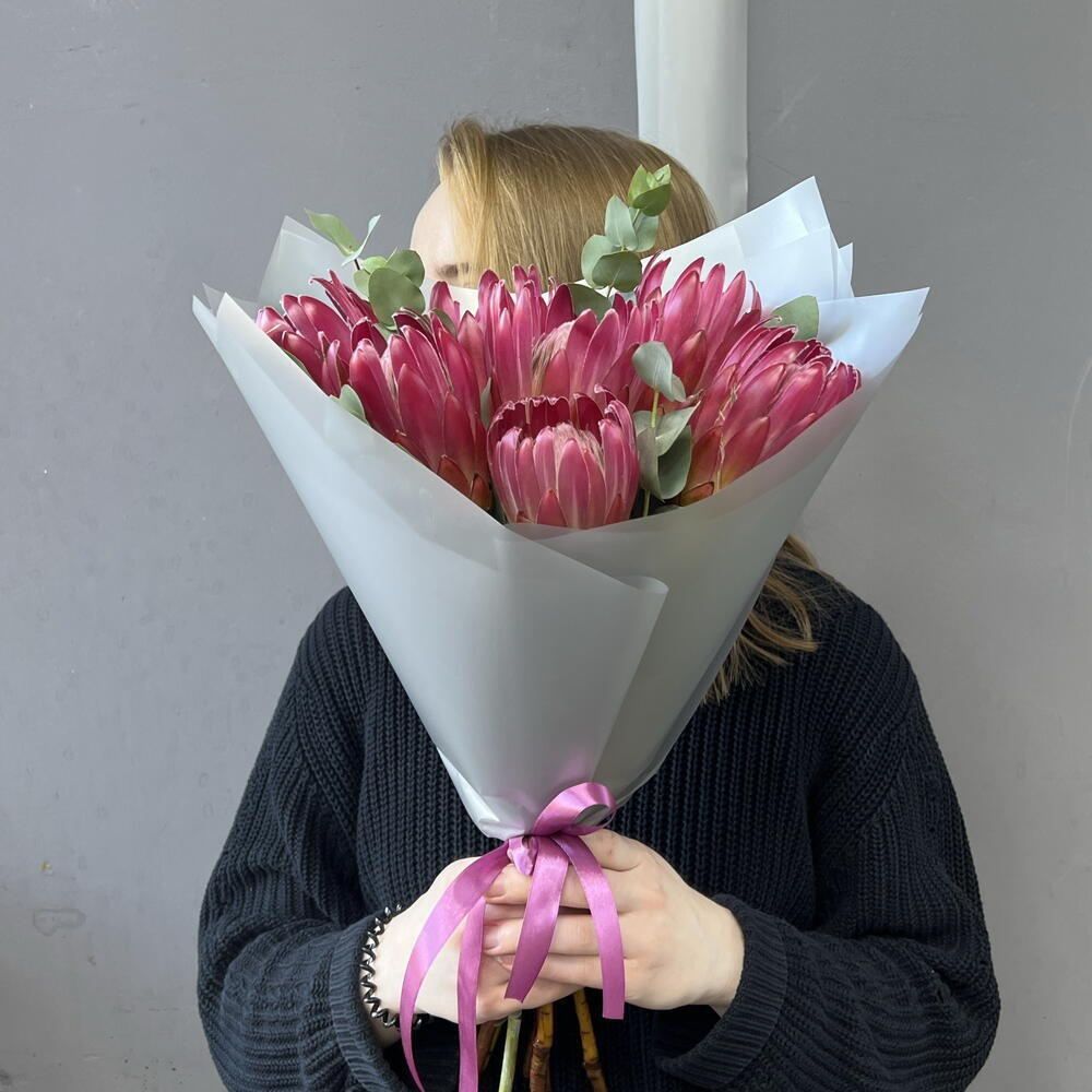 Протея с эвкалиптом 💞