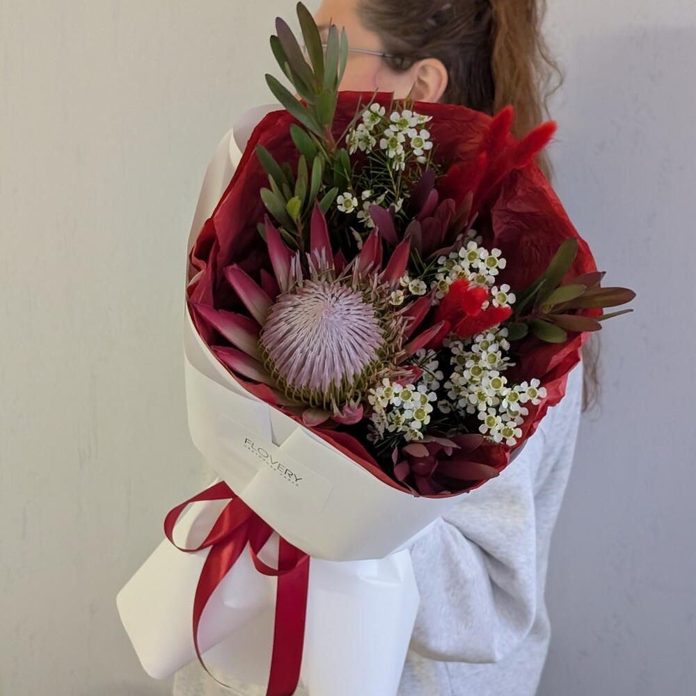 Сборный букет " Амазонка"