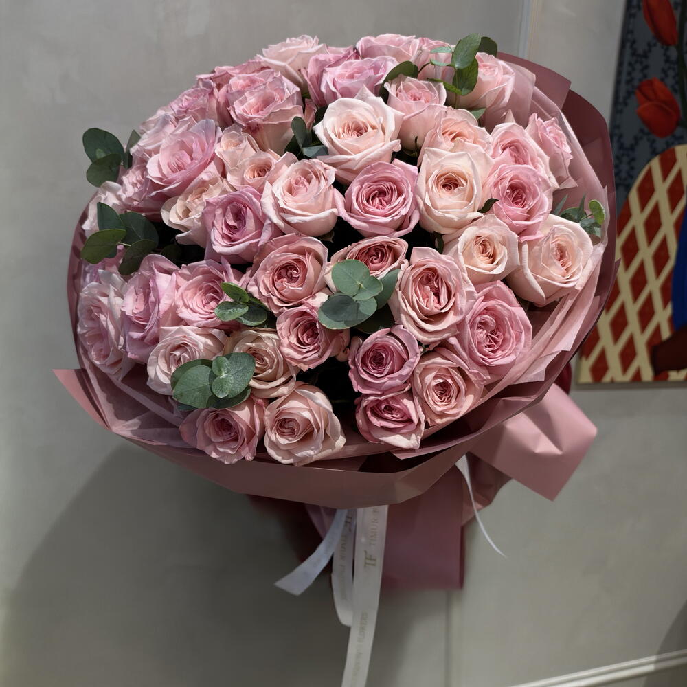 Пионовидная роза Pink O Hara 51pcs