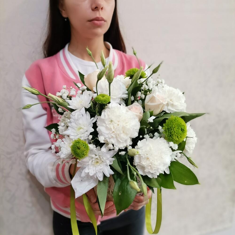 Цветы в коробке