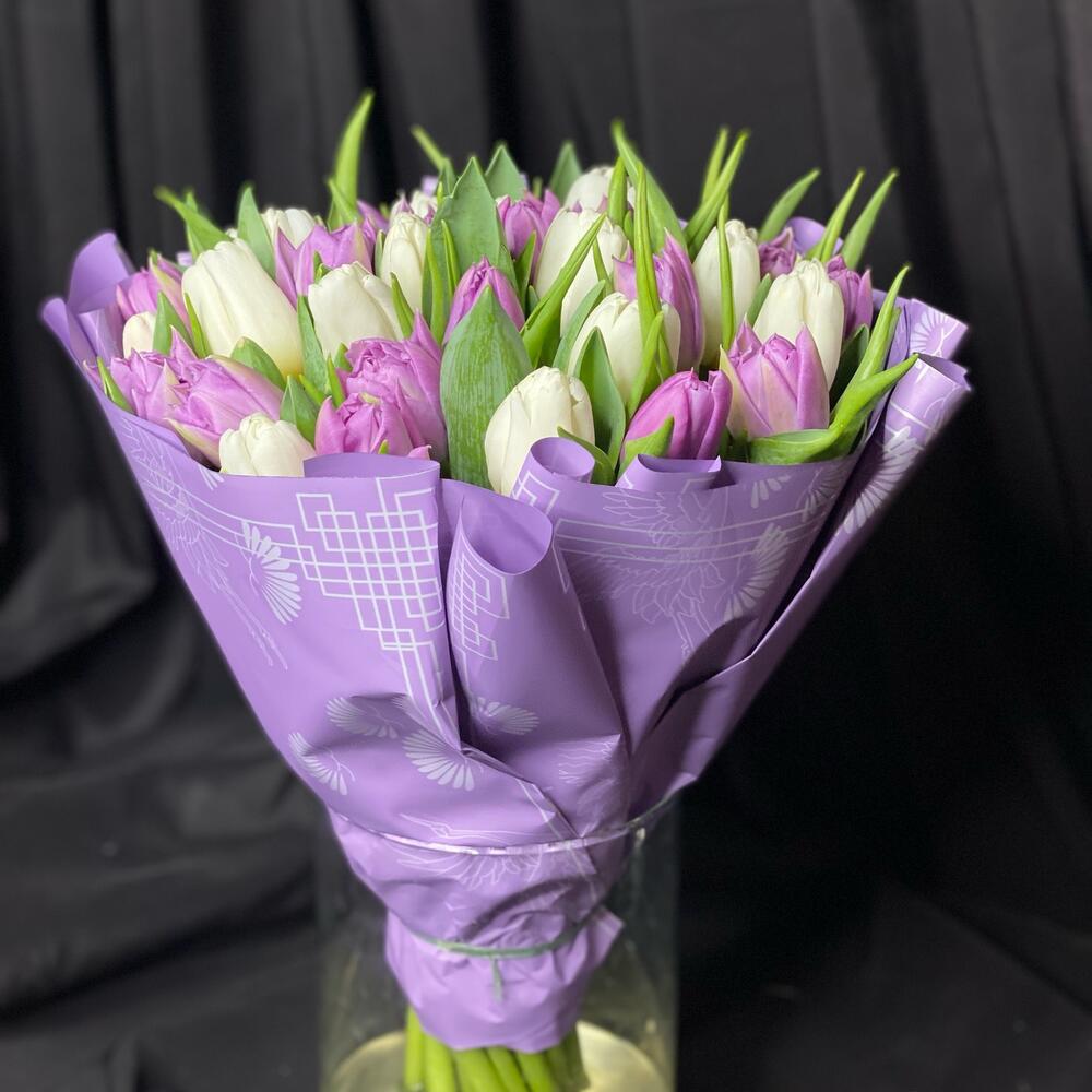 Mezcla de tulipanes