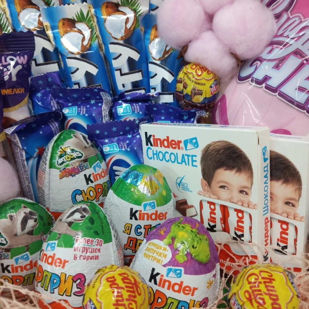 Корзина сладостей для радости