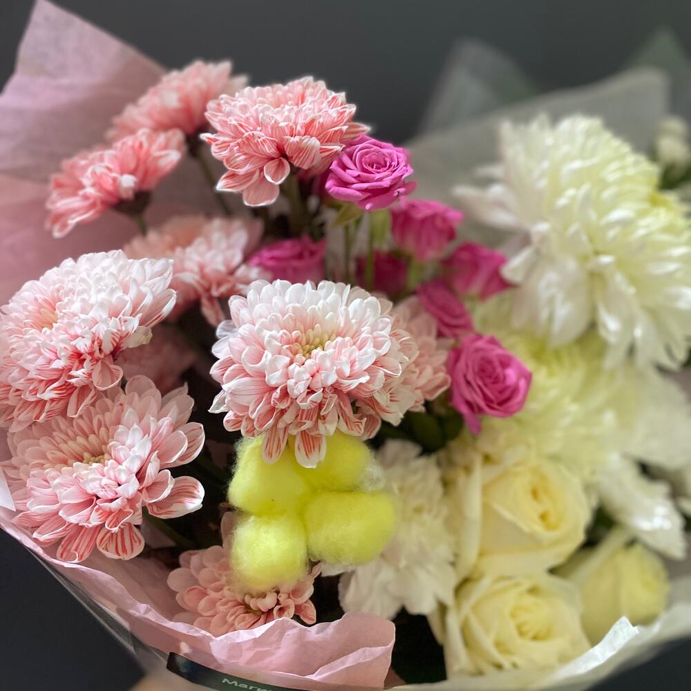 Нежнейший ассиметричный букет  НА 8 МАРТА 💐