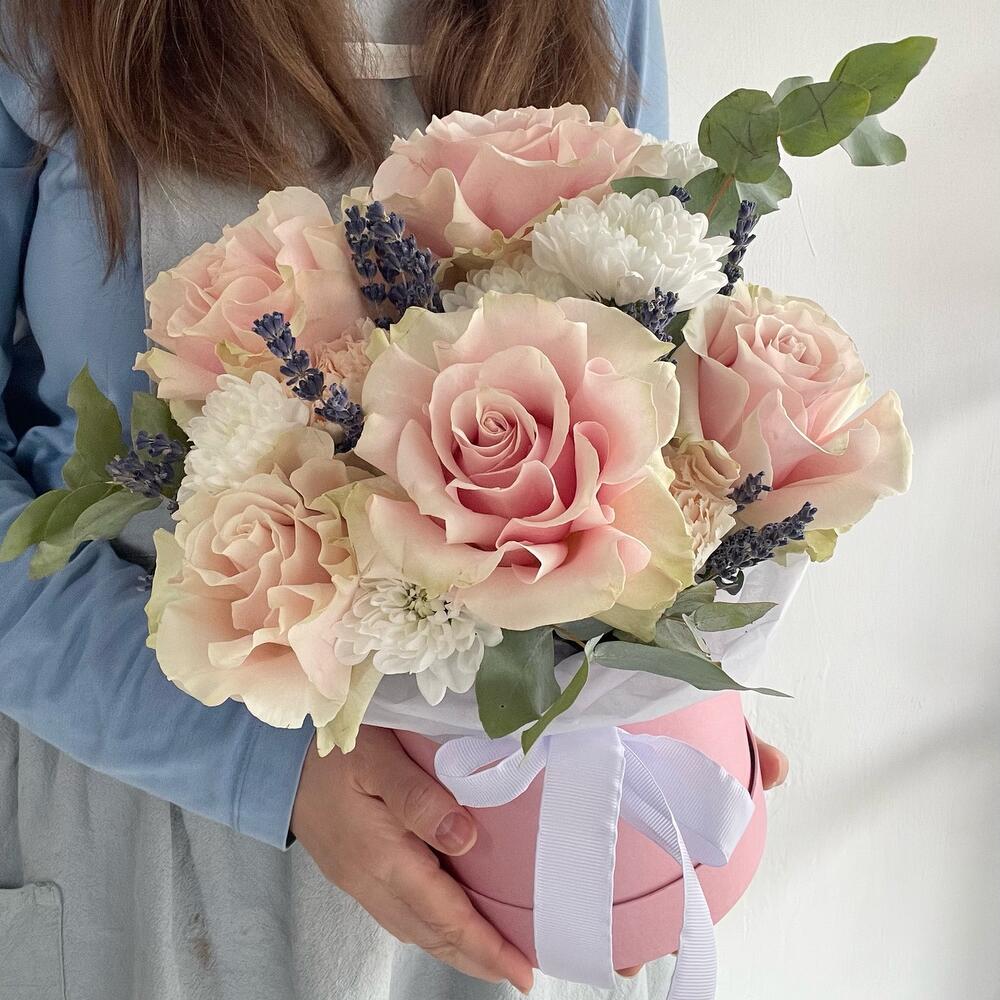 Цветы в коробке🌺