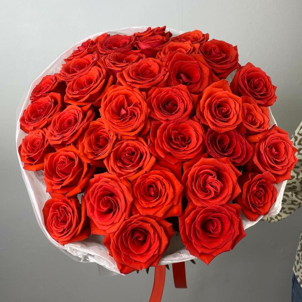 🌹 Букет от Flowersgift из 35 красных роз ▪️ 5