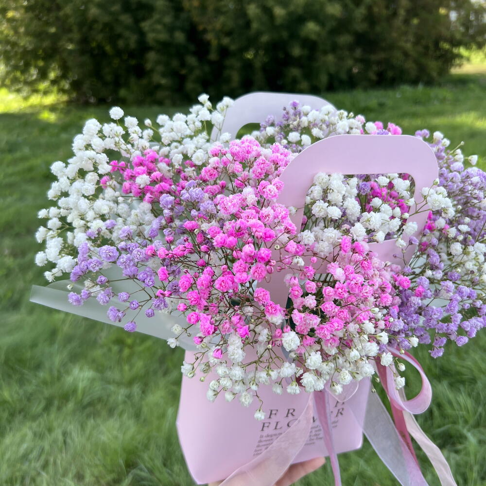 Гипсофила в сумочке💜