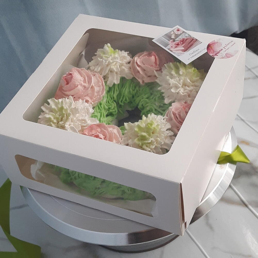 Зефир на кексе с яблоками и корицей без глютена
