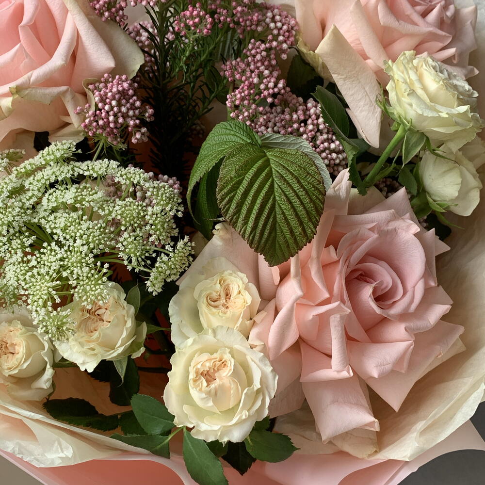 Букет «Клубничное суфле»🌸