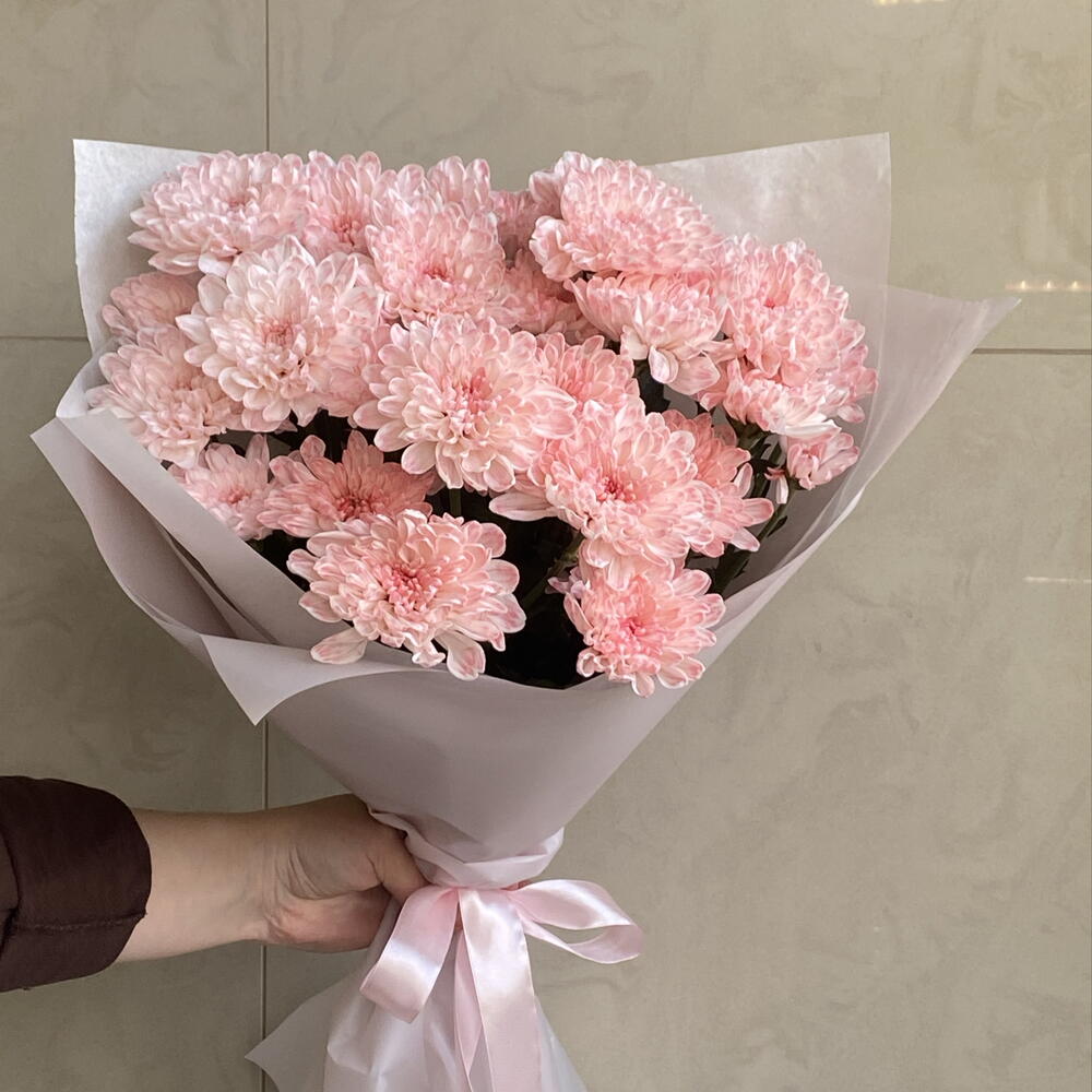Нежные хризантемы 🌸
