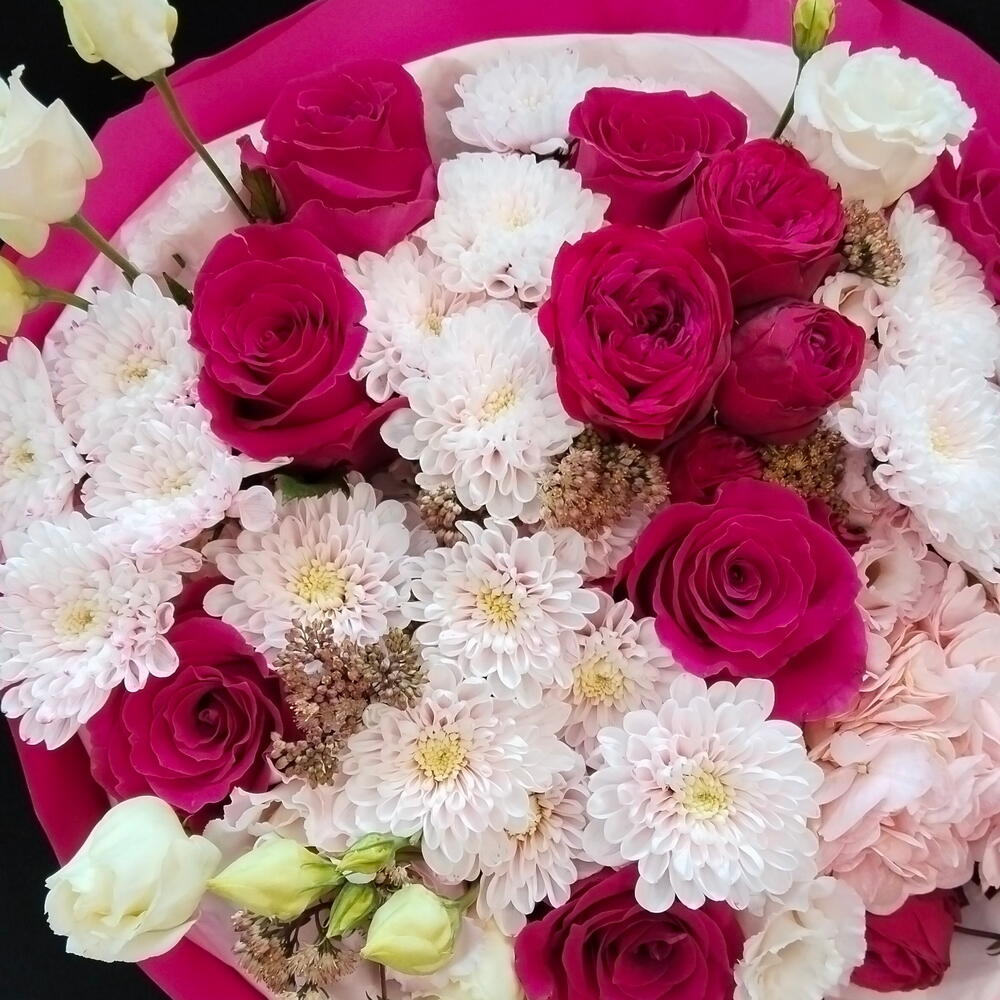 Букет «Фуксия»: скажи «ты особенная» самым красивым способом 💕