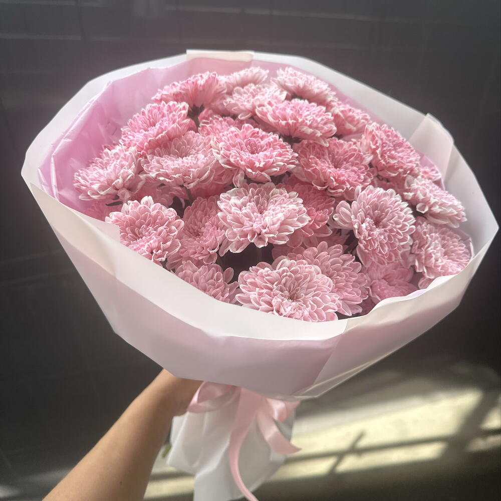 Букет хризантем Легкий
