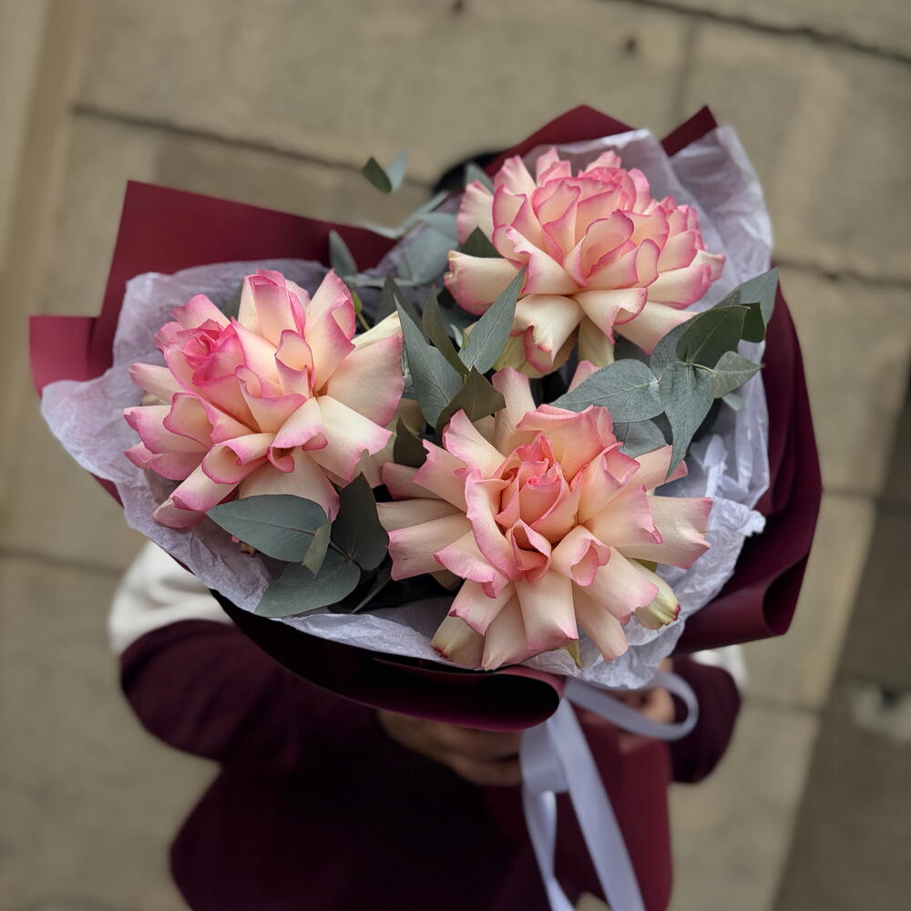 Стильный букет🍁🌸 «Улыбайтесь вам идёт»🍁🌸