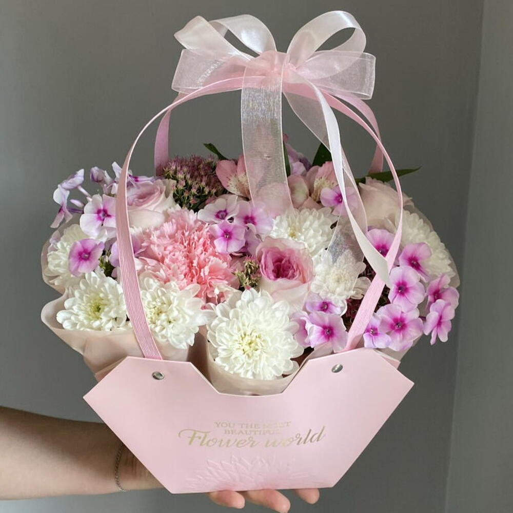 Нежная сумочка цветов🤗🌸