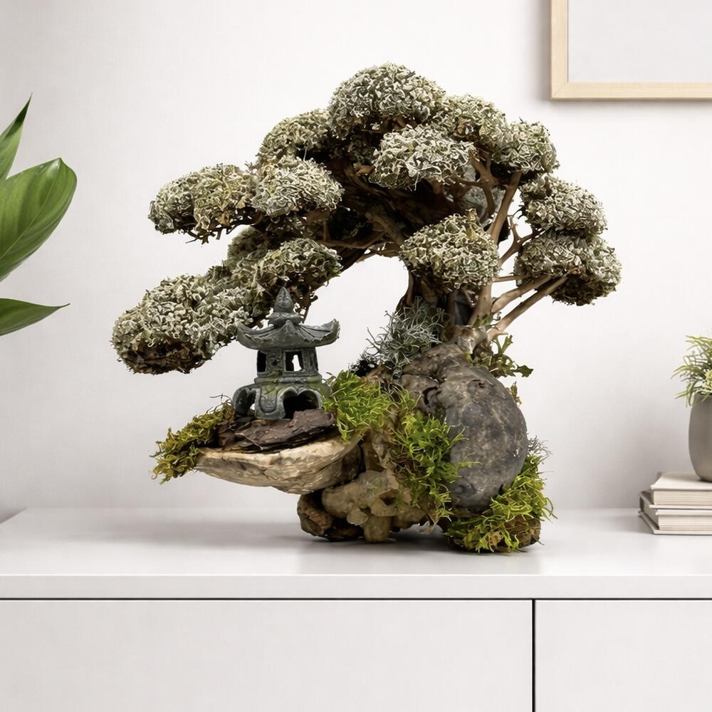 Дерево из Цетрарии «Остров тишины»