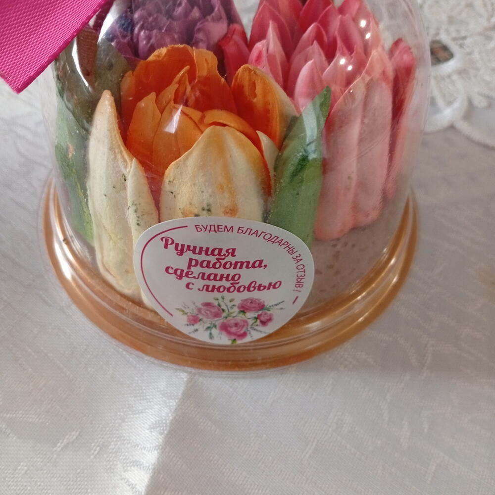 Тюльпаны в колбочке