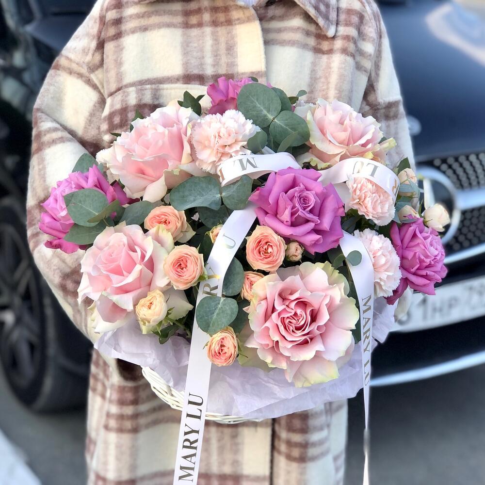 Авторская корзина воздушная