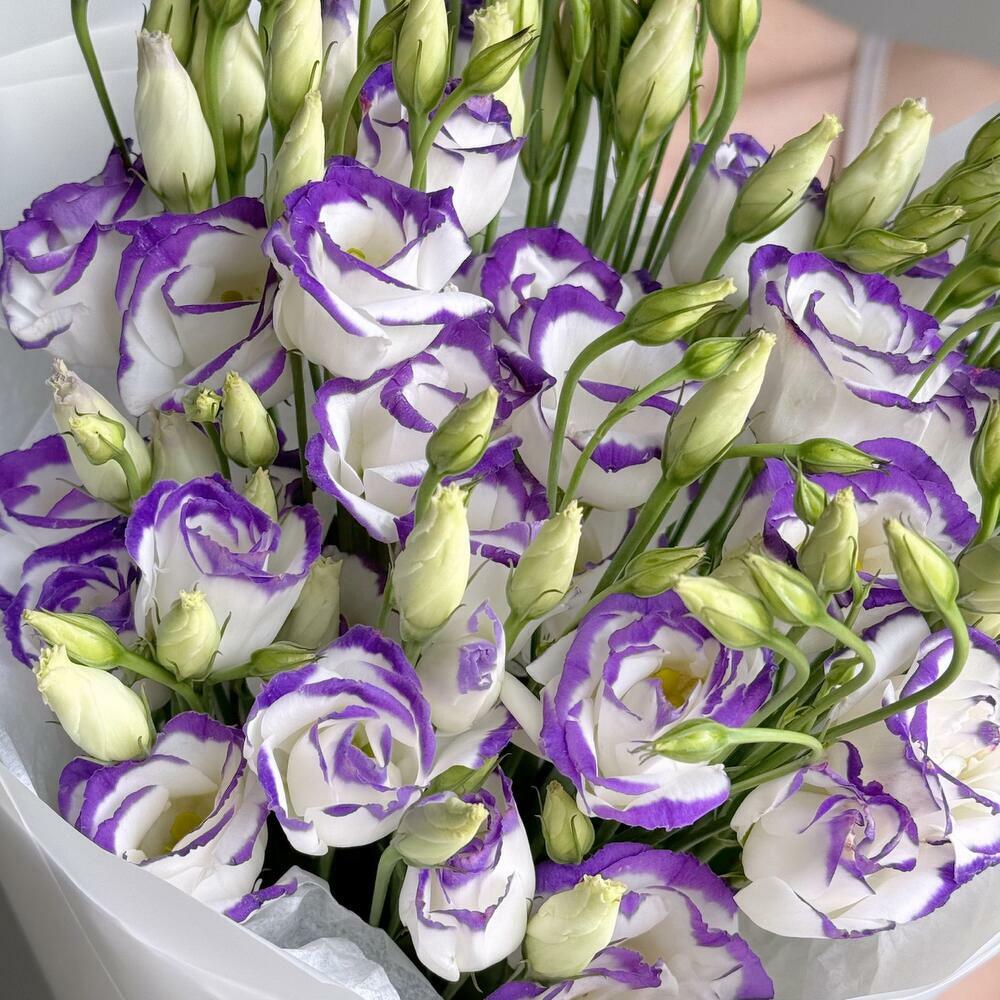Букет из эустомы 💜