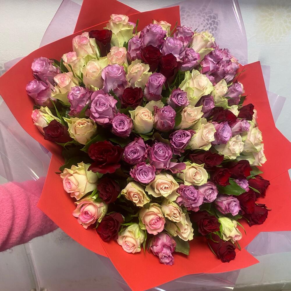101 Роза букет для любимой