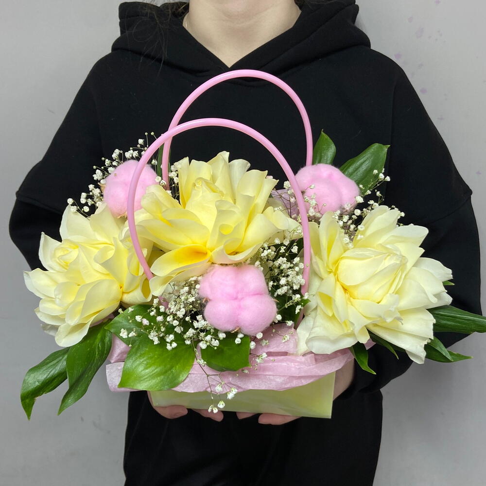 Цветы в коробке 31