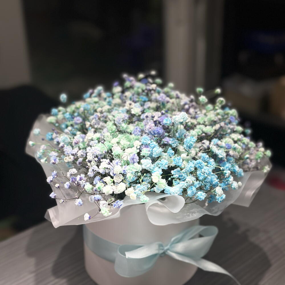 Композиция из гипсофилы