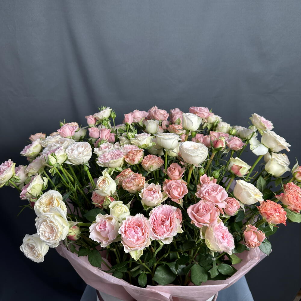 Arrangement « cotton candy»