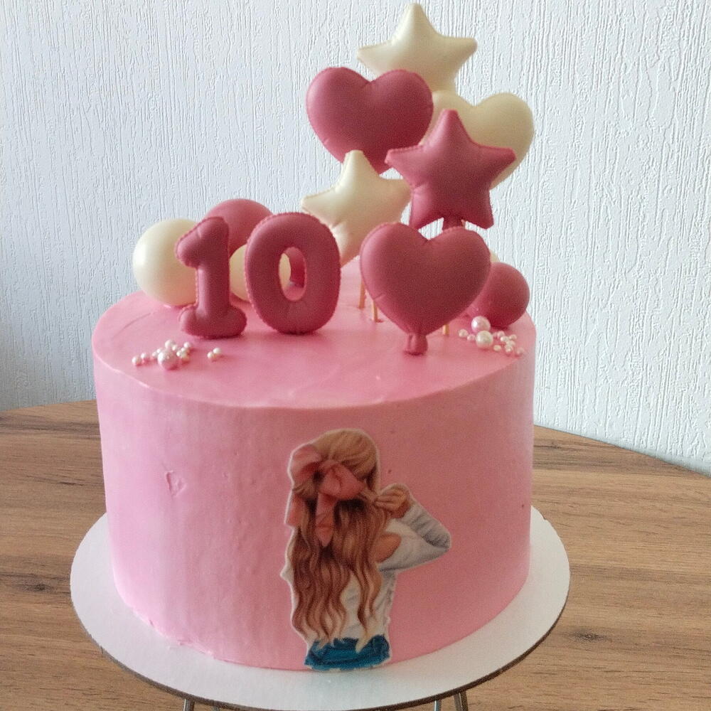 Торт для девочки 10 лет
