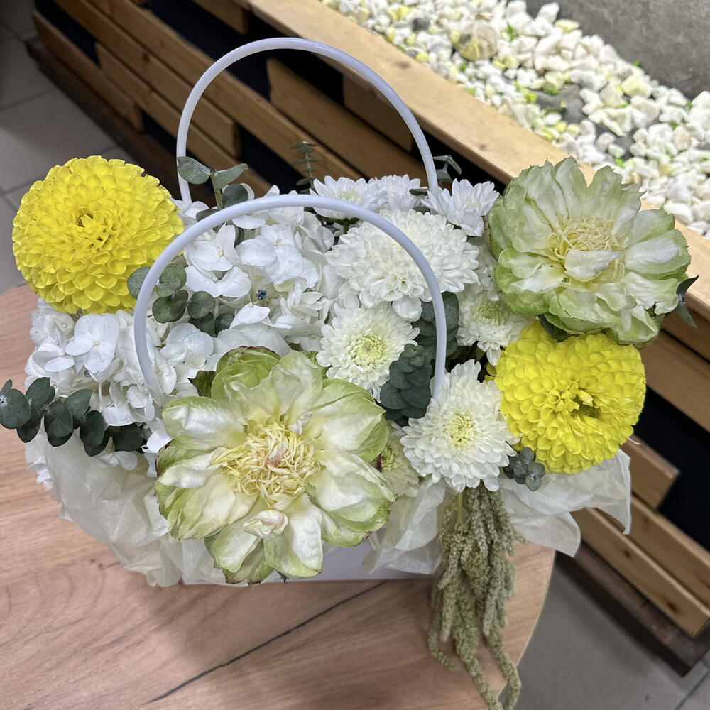 Сумочка с цветами 💚