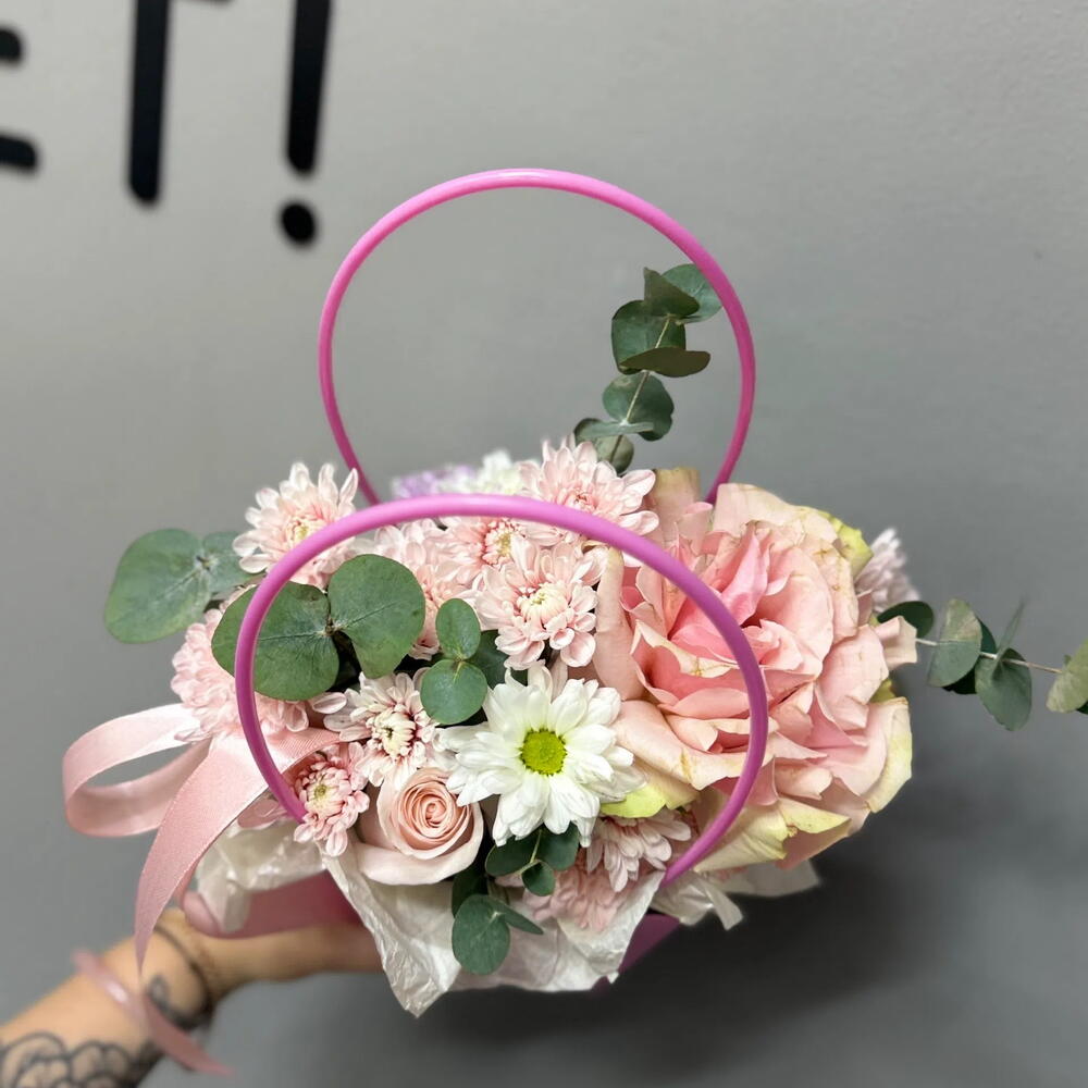 Сумочка с цветами 🌸